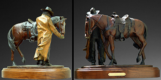 W.H. Ford ~ Marlboro Man by James Ford Bronze-Limited Edition of 30 ~ 14" x 16"