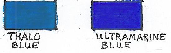 WARM OR COOL? Ultramarine Blue vs Thalo Blue