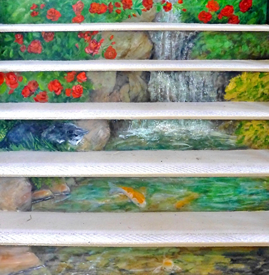 Lillian Kennedy Painting Show Vergennes Art Walk (Brick 37) Kennedy