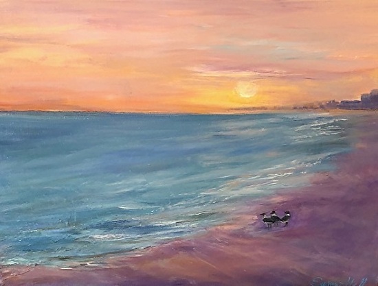 Sunset Beach | Susan Abell Fine Art Blog