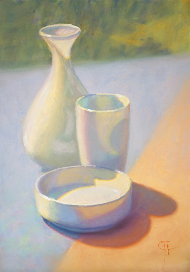 White Painting Outdoors Is A Challenge Charlotte Herczfeld Blog