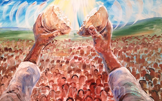 Jesus Feeds The 5000 Melani Pyke Blog jesus-feeds-the-5000-melani-pyke-blog